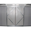 Abri de jardin métal 15,6m² PLUS anthracite X-METAL