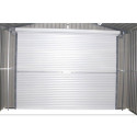 Garage métal anthracite 19,52m² porte enroulable + kit d'ancrage X-METAL