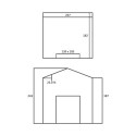 Abri de jardin en résine Sydney 4,41m² + plancher Keter