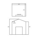 Abri de jardin en résine Sydney 6,32m² + plancher Keter