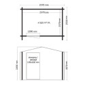Abri de jardin en résine Sydney 6,32m² + plancher Keter
