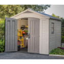 Abri de jardin en résine Sydney 6,32m² + plancher Keter