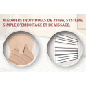 Sauna d’extérieur Skrollan 3 avec vestibule - 6 à 8 places 38mm KARIBU
