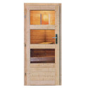 Sauna d’extérieur Skrollan 3 avec vestibule - 6 à 8 places 38mm KARIBU