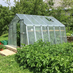 Serre de jardin 9,18m² en polycarbonate 8mm VARIANT, Limes