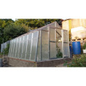 Serre de jardin 276x406cm 11,2m² en polycarbonate 8mm VARIANT - Limes
