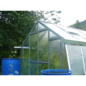 Serre de jardin 303x452cm 13,70m² verre cathédrale 4mm VARIANT - Limes