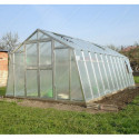 Serre de jardin 303x601cm 18,21m² en polycarbonate 8mm VARIANT - Limes