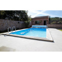 Piscine bois rectangulaire 350x505cm AZURA toute équipée UBBINK