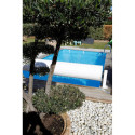 Piscine bois rectangulaire 350x505cm AZURA toute équipée UBBINK