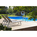 Piscine bois rectangulaire 350x505cm AZURA toute équipée UBBINK	