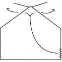 Louvre de ventilation laquée noire pour serres Compact Juliana
