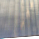 Carport en aluminium anthracite 3x3,63m et polycarbonate 6mm X-METAL