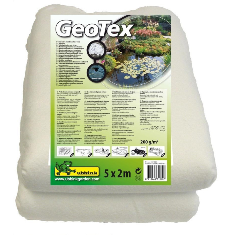 Feutre de sécurité 5x2m – 200gr/m² - Ubbink