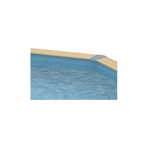 Liner bleu seul pour piscine bois rectangulaire 200x350cm AZURA UBBINK