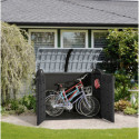 Coffre de jardin multifonctions en résine anthracite 2000L - Keter