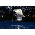 Cascade Mamba acrylique LED pour piscine ou bassin de jardin Ubbink