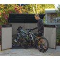 Coffre de jardin en résine brossée Brossium 2100L - Keter 