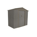 Abri de jardin métal 2,43m² imitation bois vieilli