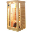 Sauna infrarouge panneaux carbone 1500W 1 place - SNÖ