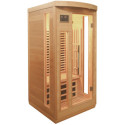 Sauna infrarouge panneaux carbone 1500W 1 place - SNÖ