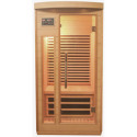 Sauna infrarouge panneaux carbone 1500W 1 place - SNÖ