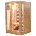 Sauna infrarouge panneaux carbone 2050W 2 places - SNÖ