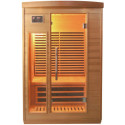 Sauna infrarouge panneaux carbone 2050W 2 places - SNÖ