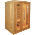 Sauna infrarouge panneaux carbone 2250W 3 places - SNÖ