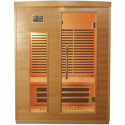 Sauna infrarouge panneaux carbone 2250W 3 places - SNÖ