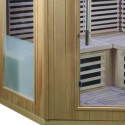 Sauna d’angle infrarouge panneaux carbone 2200W 3-4 places - SNÖ