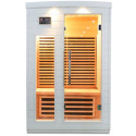 Sauna infrarouge blanc panneaux carbone 2050W 2 places SNÖ
