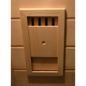 Sauna infrarouge blanc panneaux carbone 2050W 2 places SNÖ