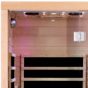 Sauna infrarouge panneaux carbone 1670W LUXE 1 place - SNÖ