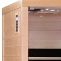 Sauna infrarouge panneaux carbone 1670W LUXE 1 place - SNÖ