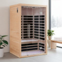 SNÖ Sauna infrarouge Bois massif Bois naturel