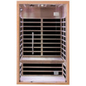 Sauna infrarouge panneaux carbone 2160W LUXE 2 places - SNÖ