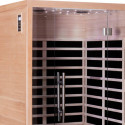 Sauna infrarouge panneaux carbone 2160W LUXE 2 places - SNÖ