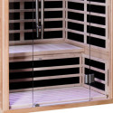Sauna infrarouge panneaux carbone 2160W LUXE 2 places - SNÖ