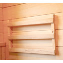Sauna infrarouge d’angle panneaux carbone 2180W LUXE 2-3 places - SNÖ