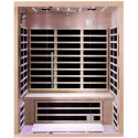 Sauna infrarouge panneaux carbone 2220W LUXE 3 places - SNÖ