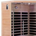 Sauna infrarouge d’angle panneaux carbone 2850W LUXE 3-4 places - SNÖ