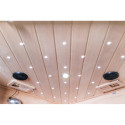 Sauna infrarouge d’angle panneaux carbone 2850W LUXE 3-4 places - SNÖ