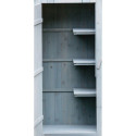 Armoire de jardin en bois lasuré 0,41m² Habrita