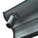 Carport double en aluminium anthracite et polycarbonate 6mm X-METAL
