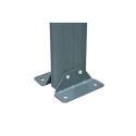 Carport double en aluminium anthracite et polycarbonate 6mm X-METAL
