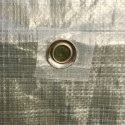 Serre tunnel maraîchère Luxe 3x4m - 200gr/m² H2,40m - Green Protect