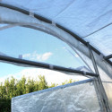 Serre tunnel maraîchère Luxe 3x4m - 200gr/m² H2,40m - Green Protect