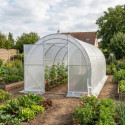 Serre tunnel maraîchère Luxe 3x8m - 200gr/m² H2,40m - Green Protect