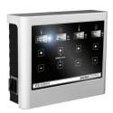 Poêle combiné BIO 9 KW kit avec commande externe EASY BIO + 18 Kg de pierres